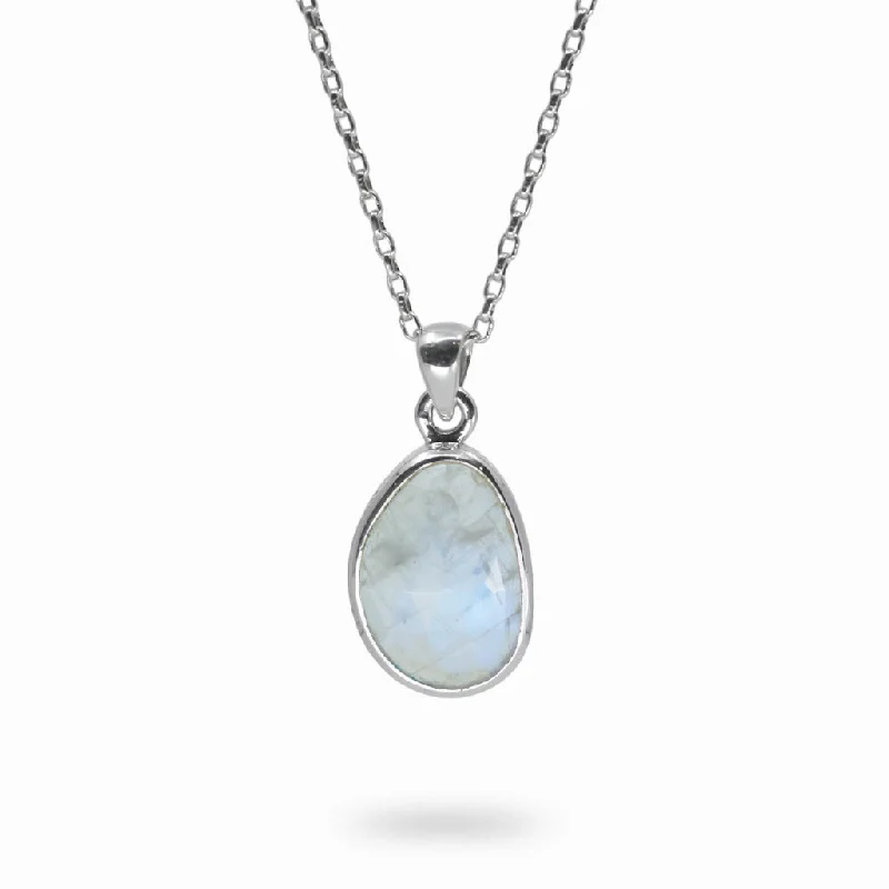 Rainbow Moonstone Necklace