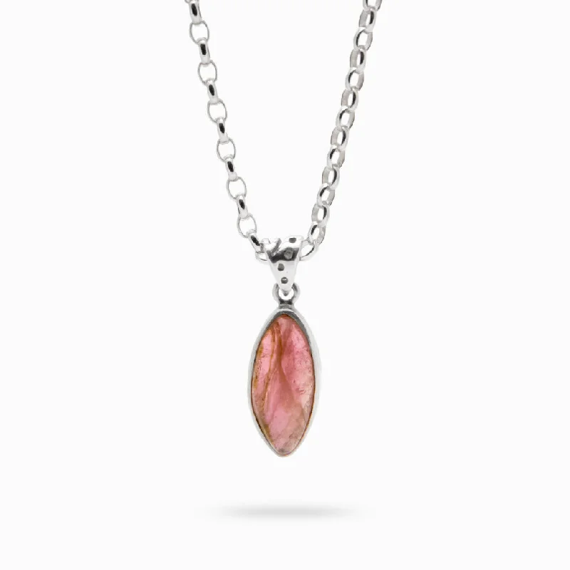 Pink Tourmaline Necklace