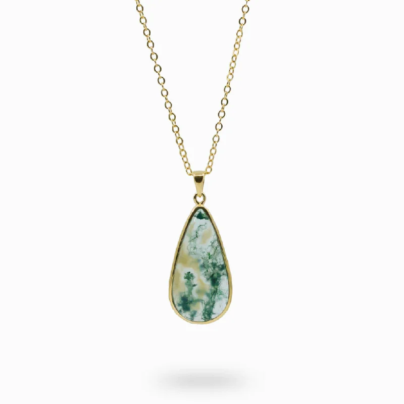 Moss Agate Necklace