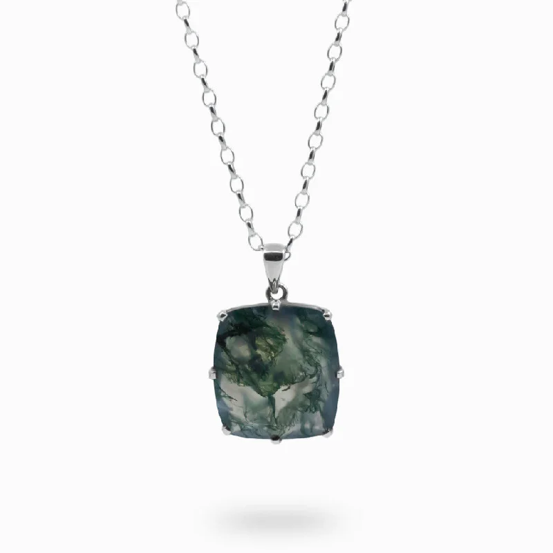 Moss Agate Necklace