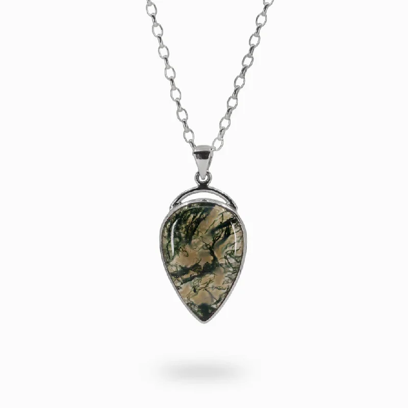 Moss Agate Necklace