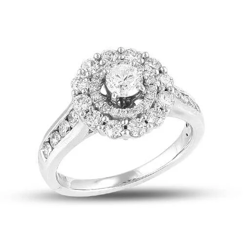 14KW 1.50CTW DIAMOND FANCY RING