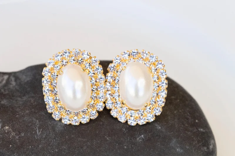 PEARL BRIDAL EARRINGS