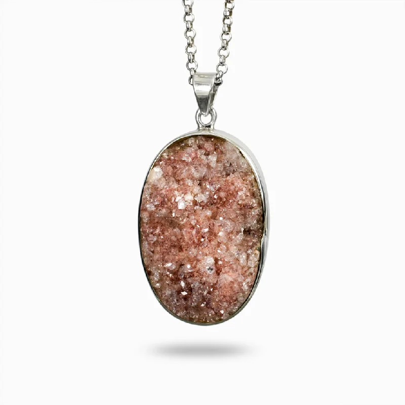 Pink Apophyllite Necklace