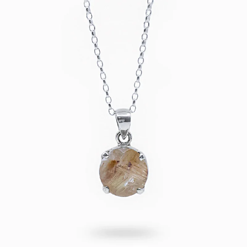 Rutilated Quartz Necklace