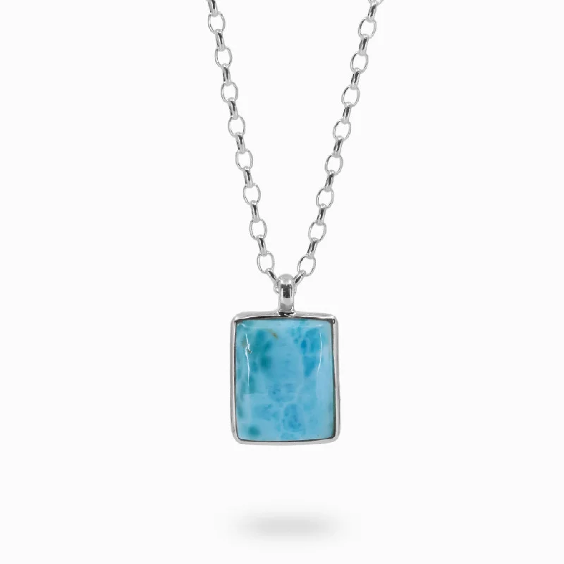 Larimar Necklace