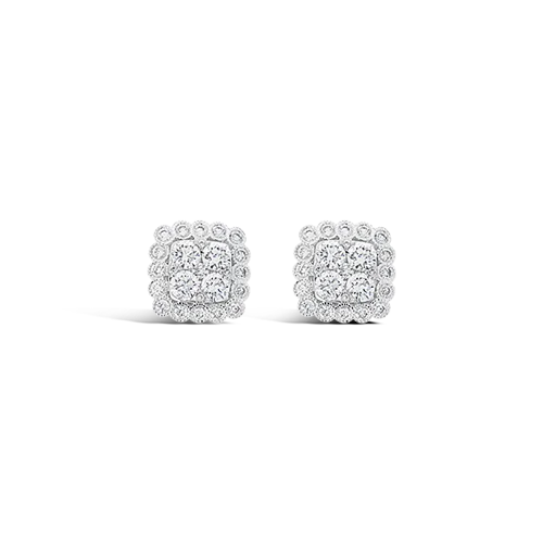 Multi-diamond Earrings