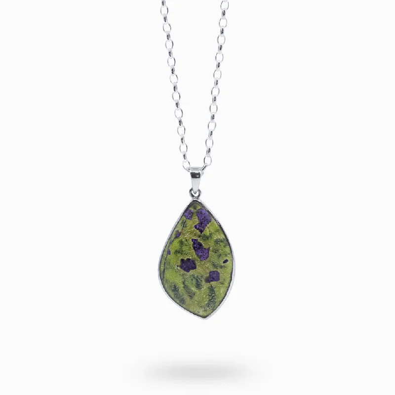 Serpentine Stichtite Necklace