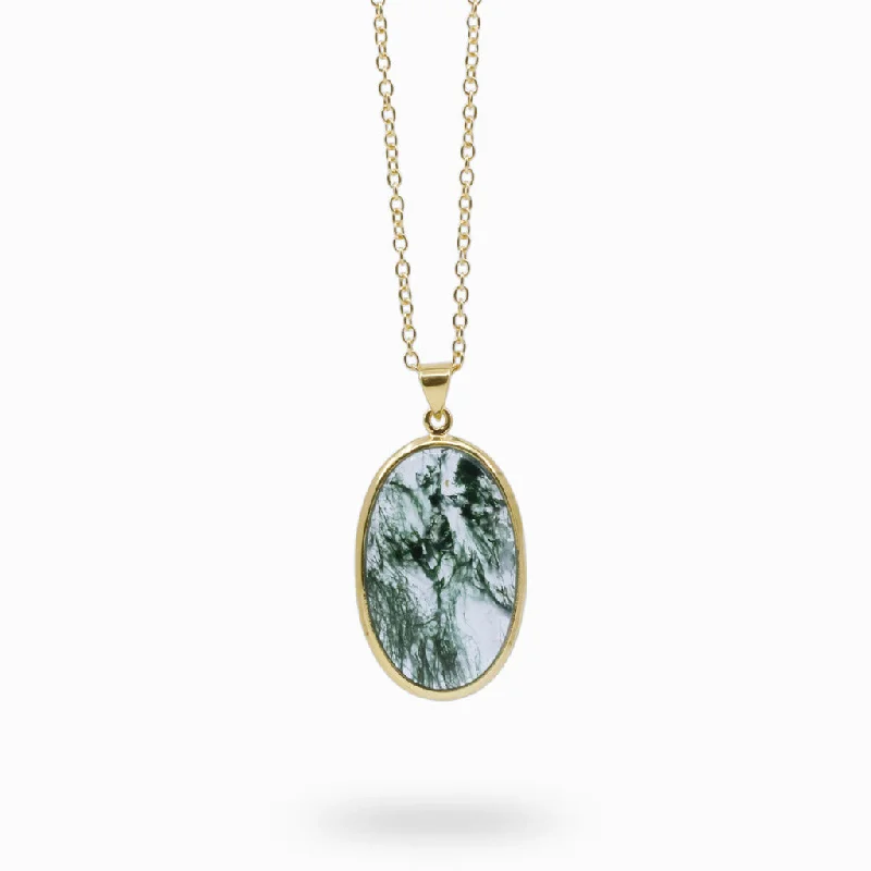 Moss Agate Necklace