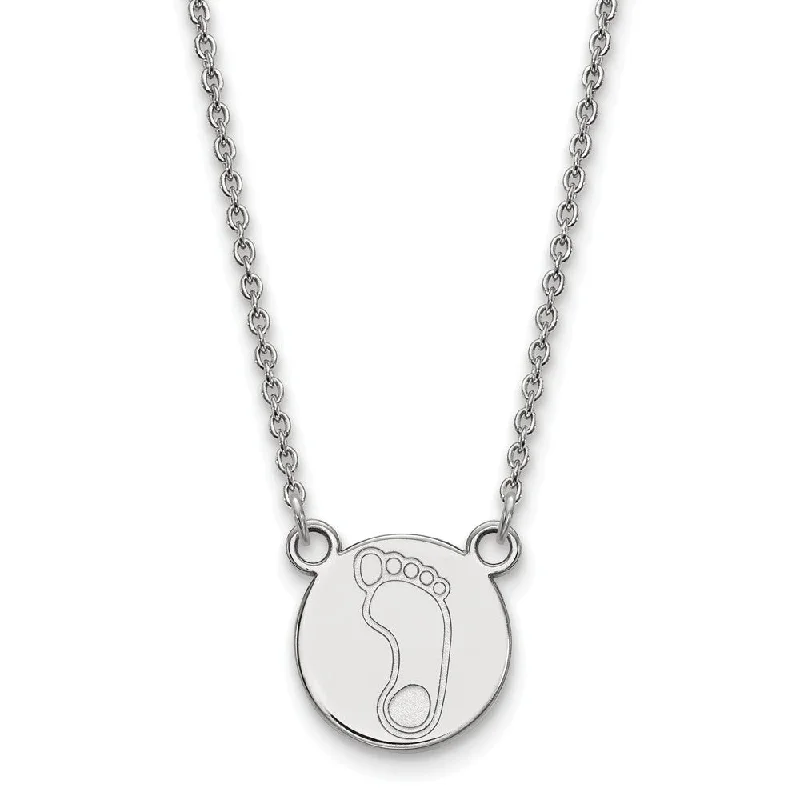 Sterling Silver North Carolina Small Tarheal Necklace