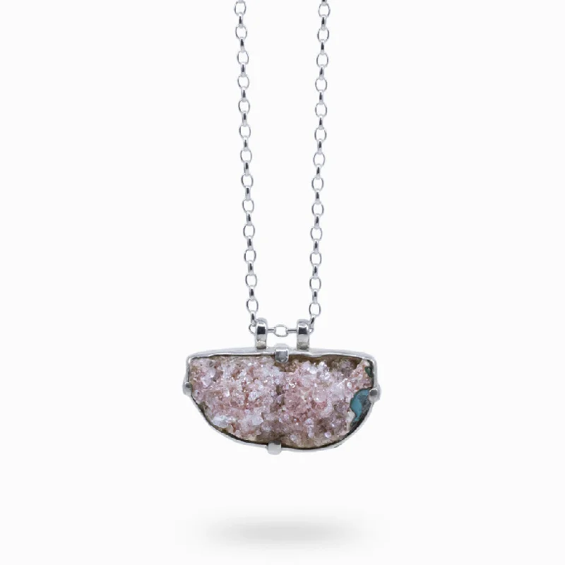 Pink Apophyllite Necklace