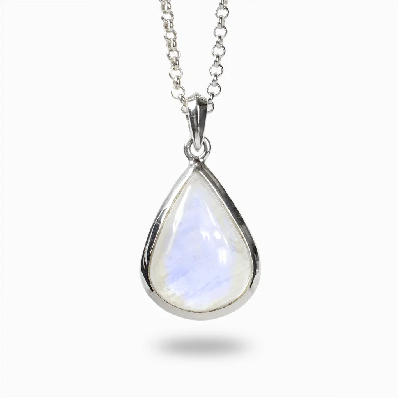 Rainbow Moonstone Necklace