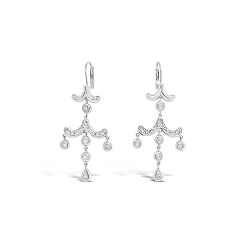 Diamond Chandelier Earrings