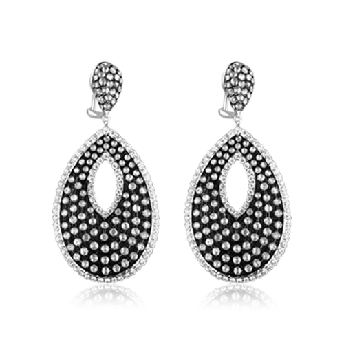 Diamond Dangle Earrings