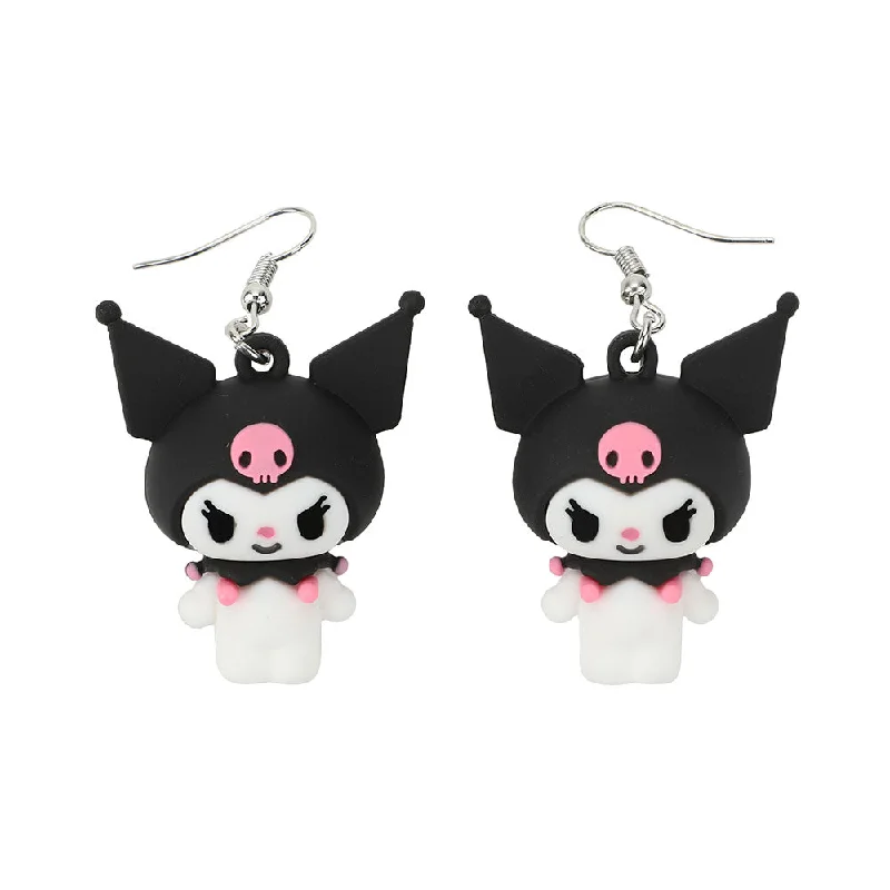 Sanrio Kuromi Plush Earrings