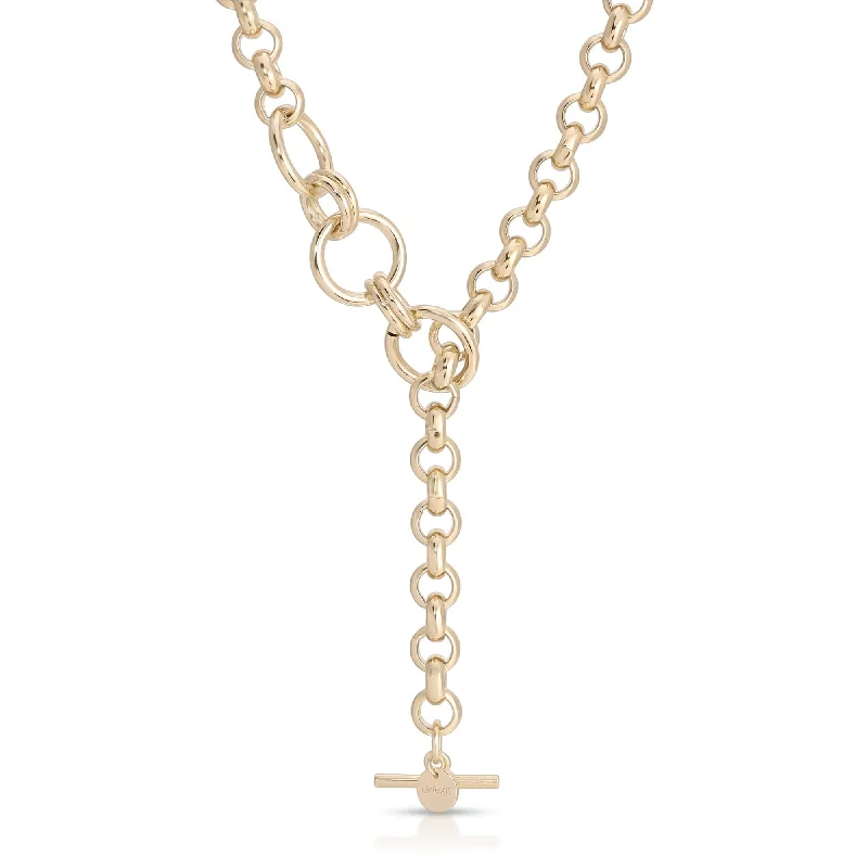 Royal Toggle Convertable Lariat Necklace