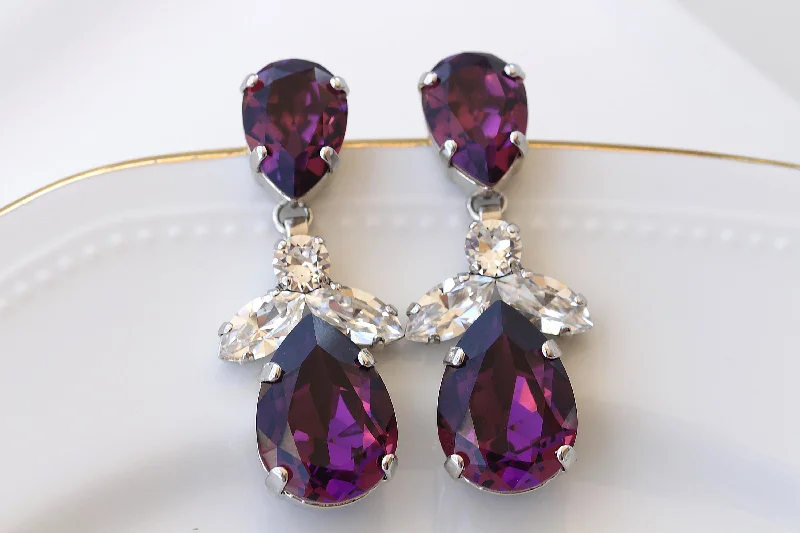 AMETHYST EARRINGS