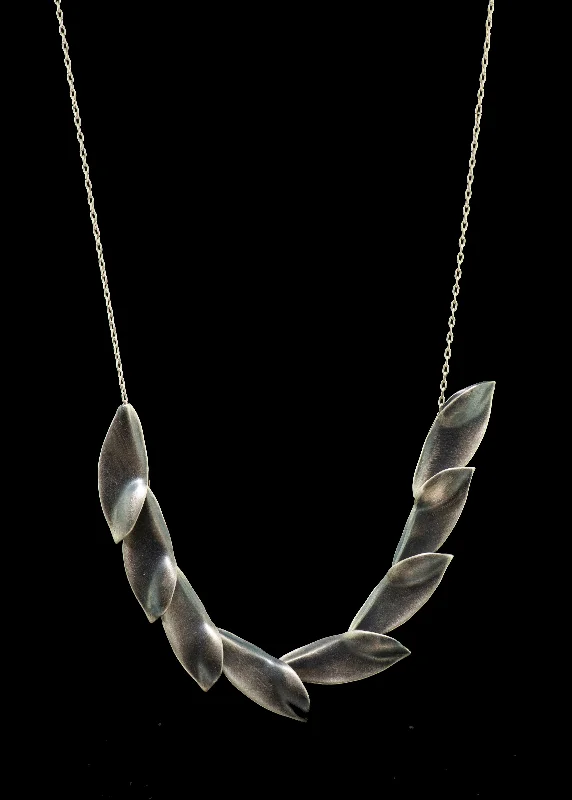 Large Pea Pod Necklace