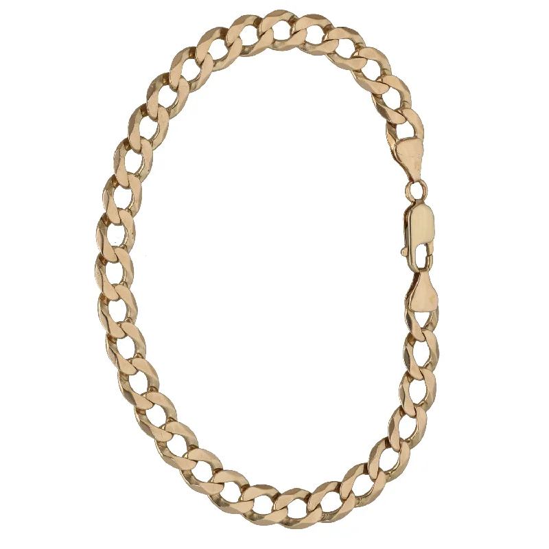 9ct Gold Curb Bracelet