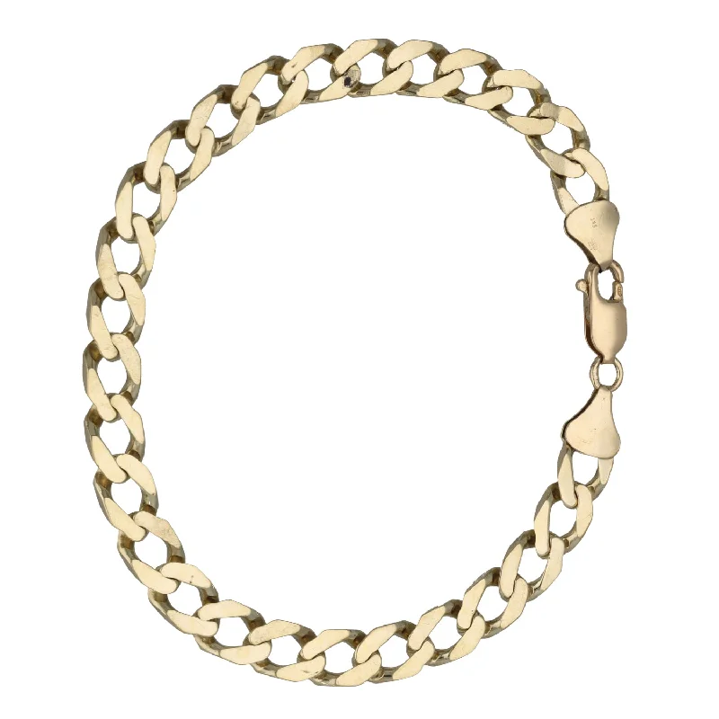 9ct Gold Curb Bracelet