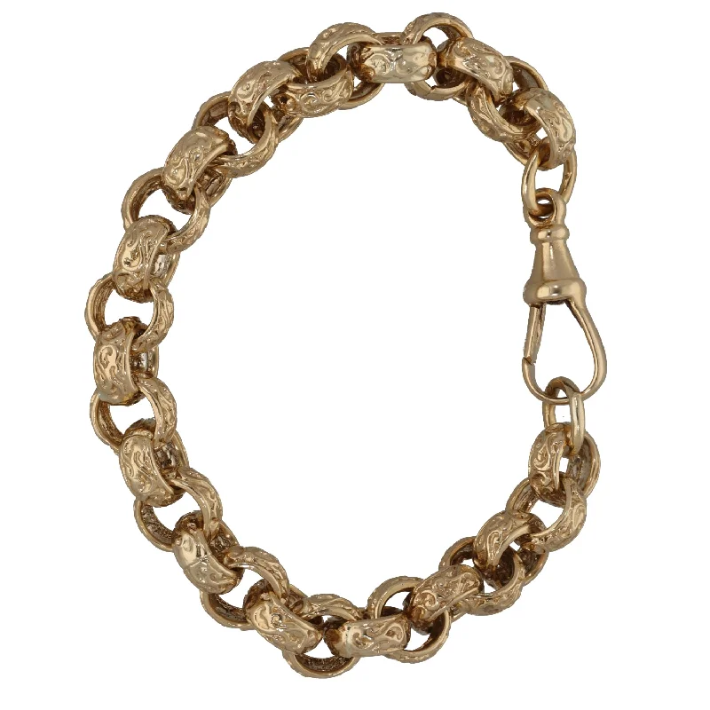 9ct Gold Belcher Bracelet