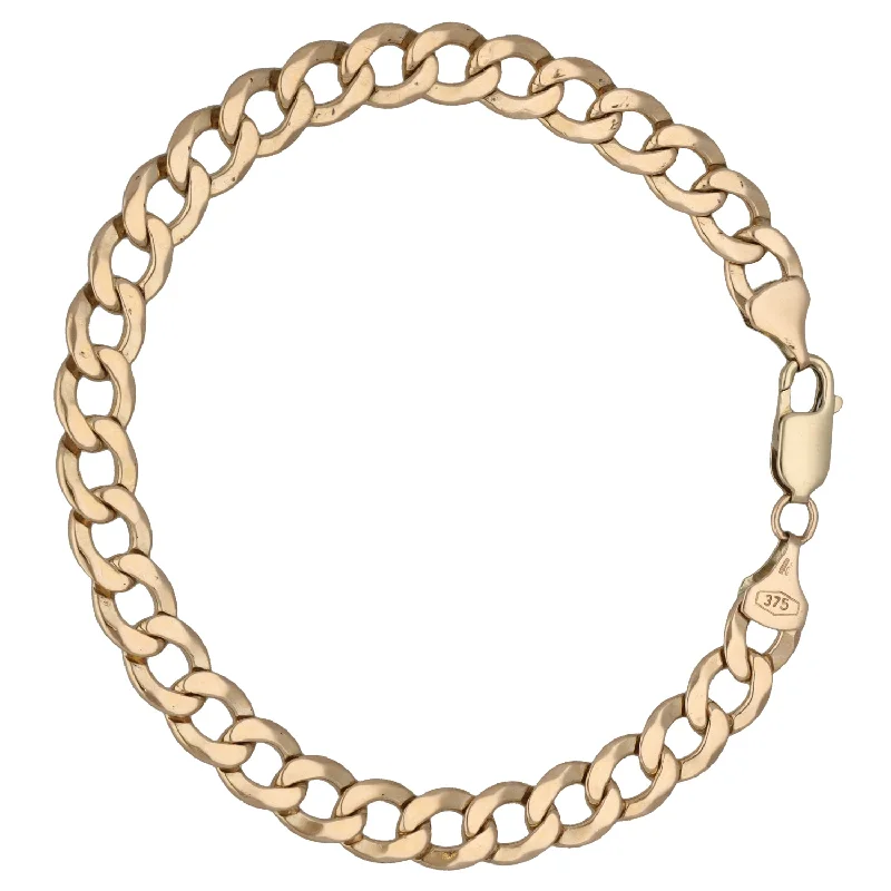 9ct Gold Curb Bracelet