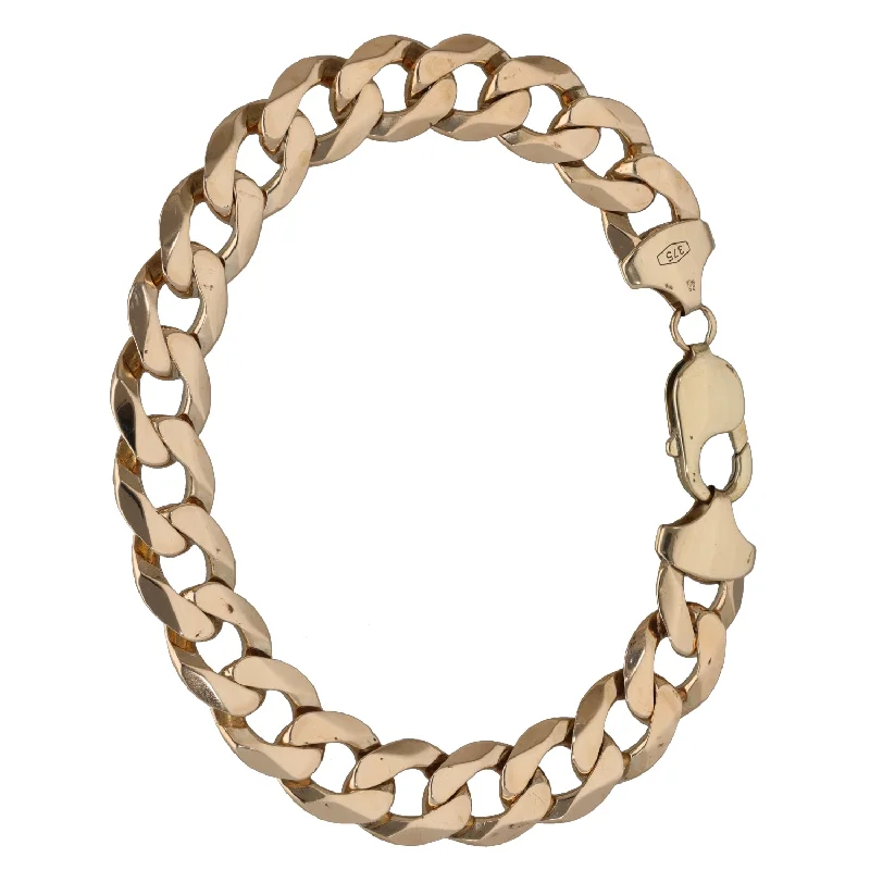 9ct Gold Curb Bracelet