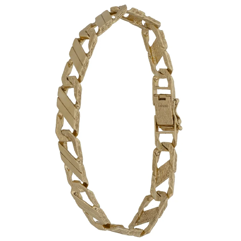 9ct Gold Curb Bracelet