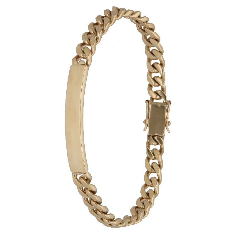 9ct Gold ID Bracelet