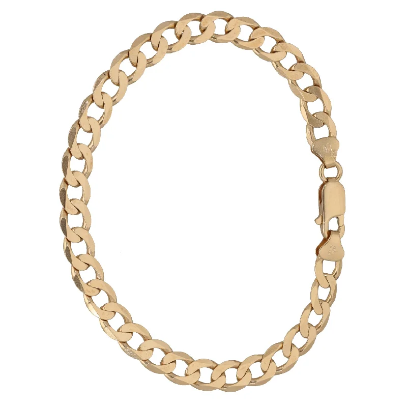 9ct Gold Curb Bracelet