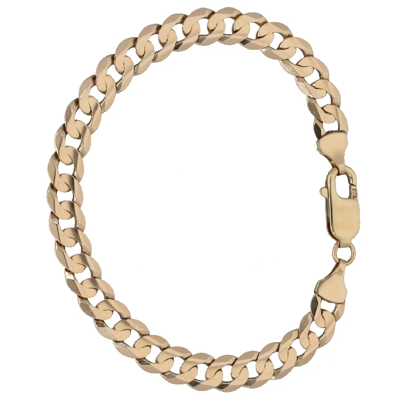 9ct Gold Curb Bracelet