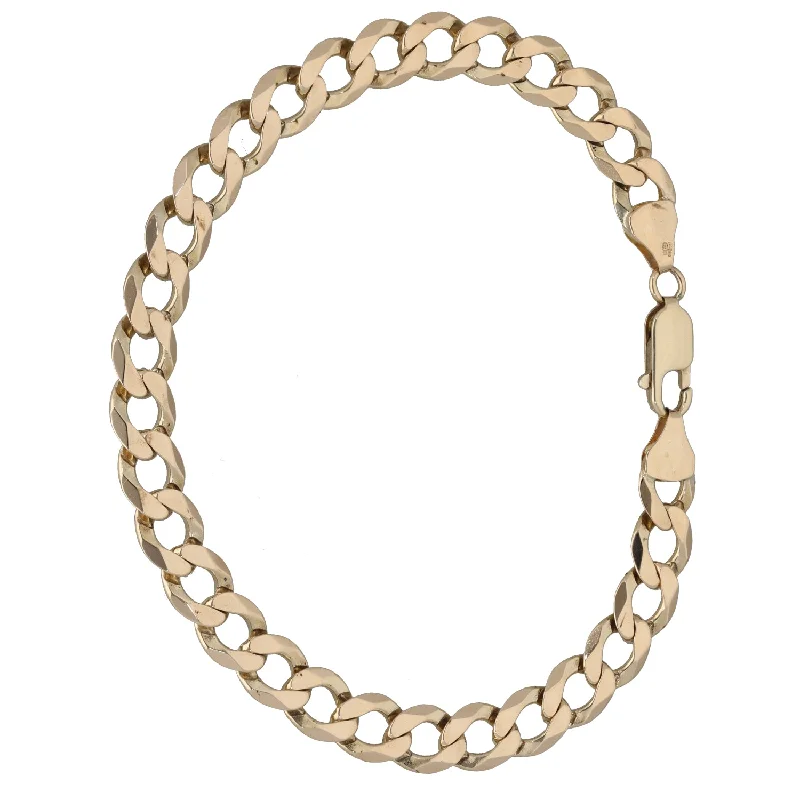 9ct Gold Curb Bracelet