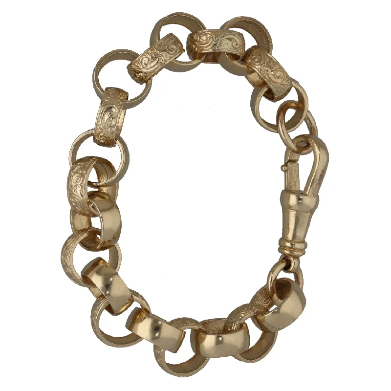 9ct Gold Belcher Bracelet