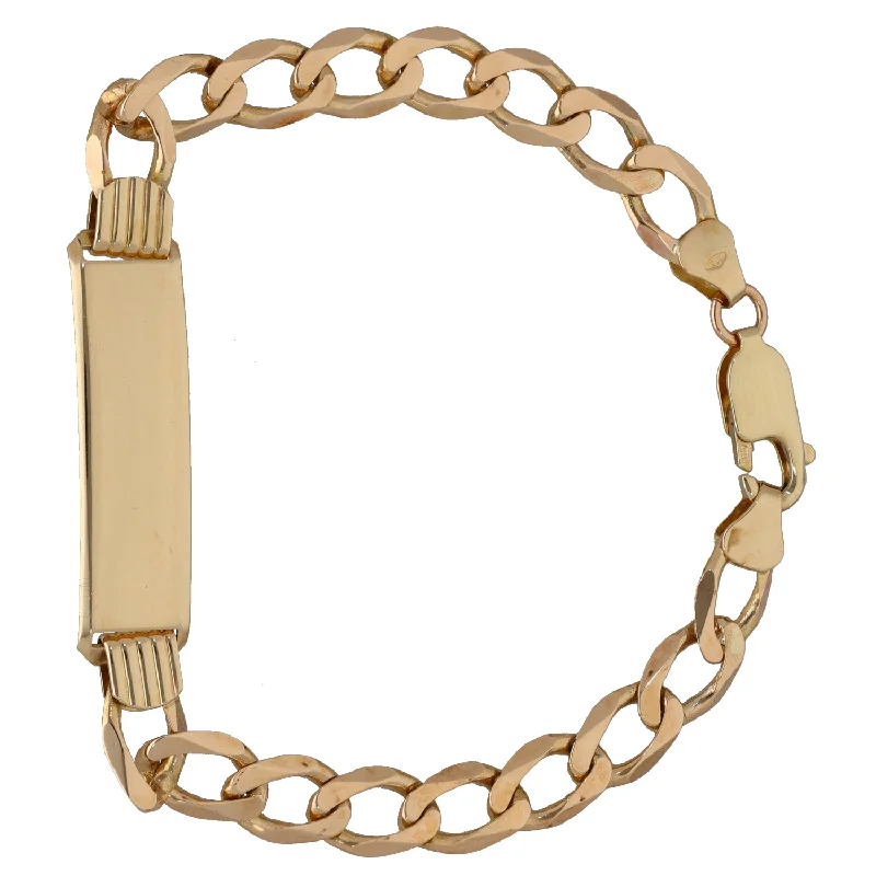 9ct Gold ID Bracelet