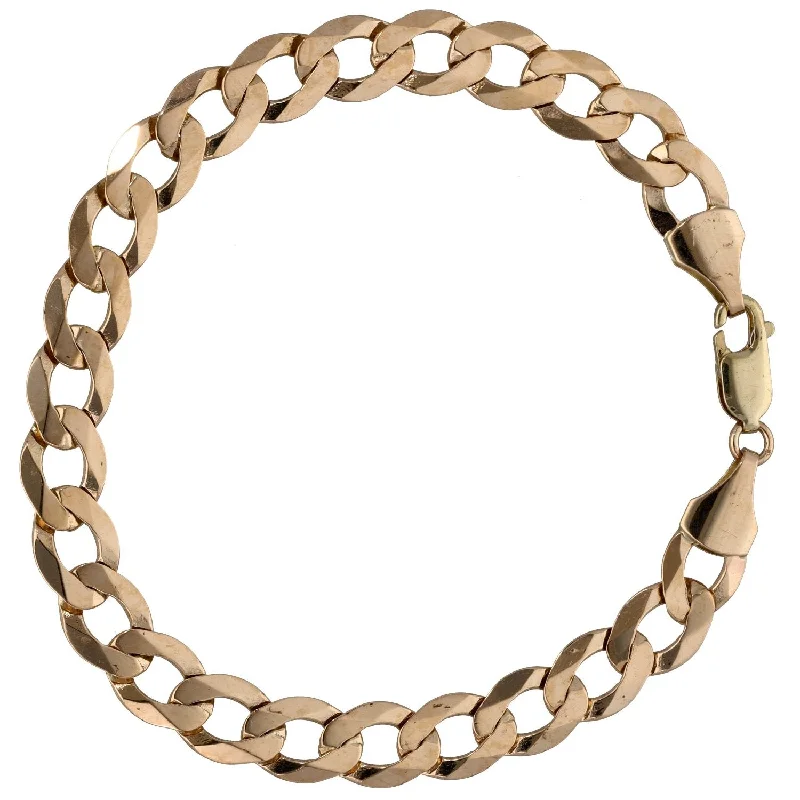 9ct Gold Curb Bracelet