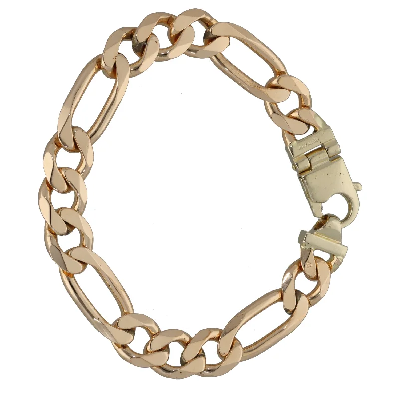 9ct Gold Figaro Bracelet