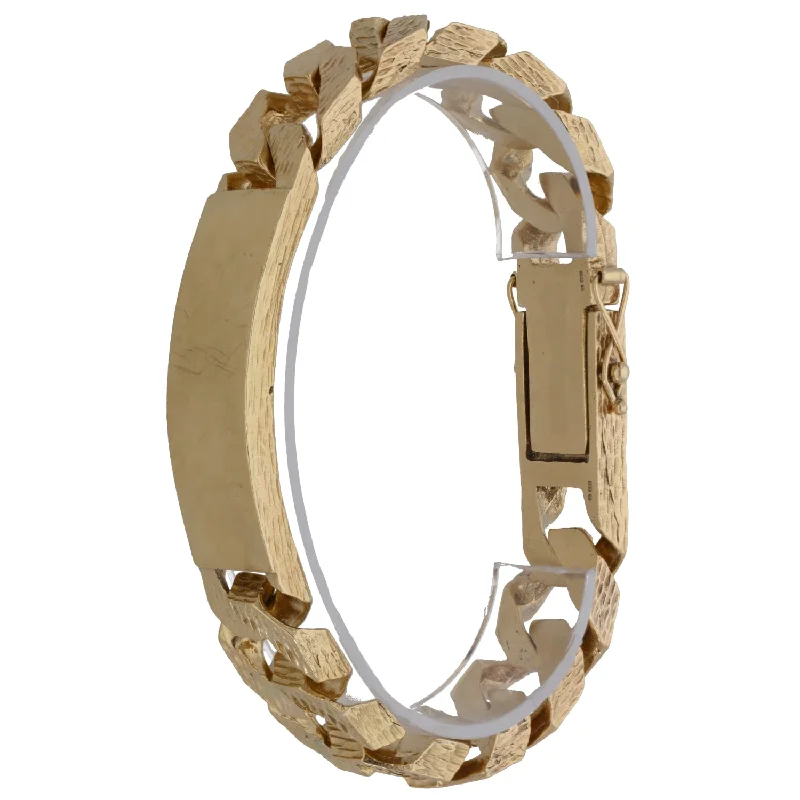 9ct Gold ID Bracelet