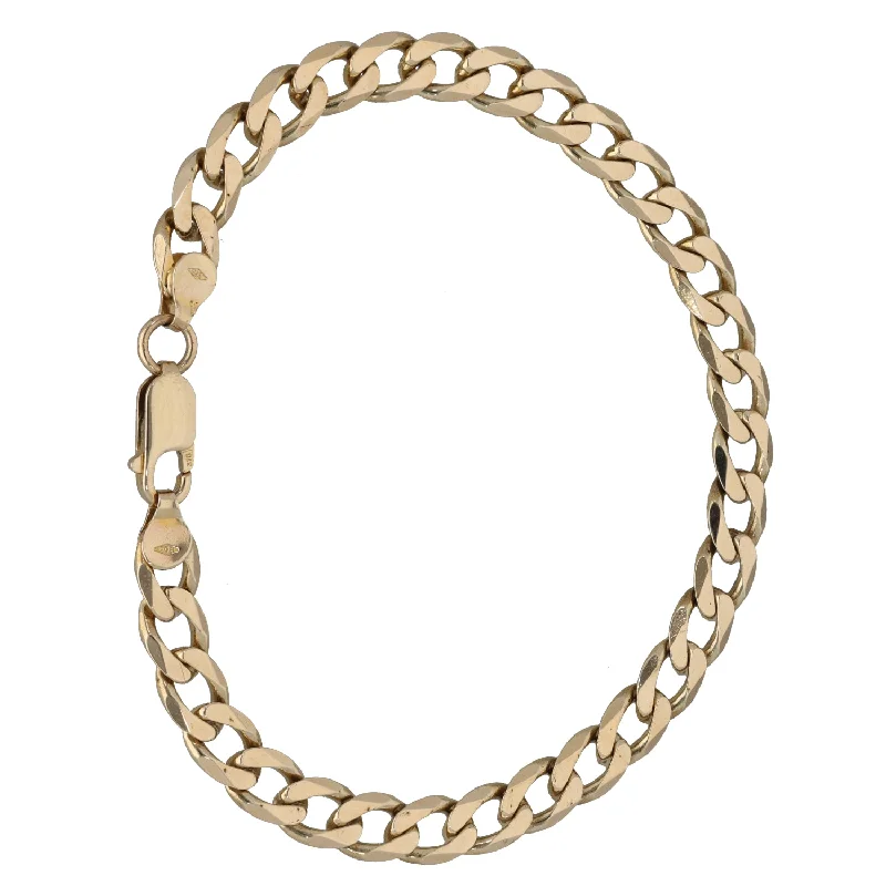 9ct Gold Curb Bracelet