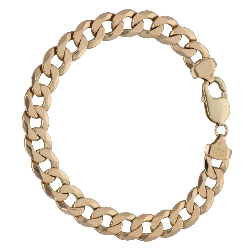 9ct Gold Curb Bracelet