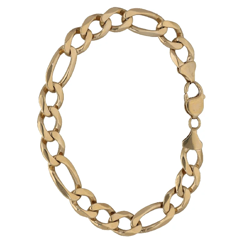 9ct Gold Figaro Bracelet