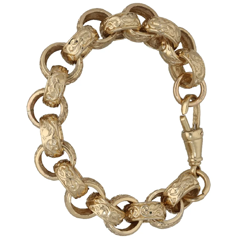 9ct Gold Belcher Bracelet