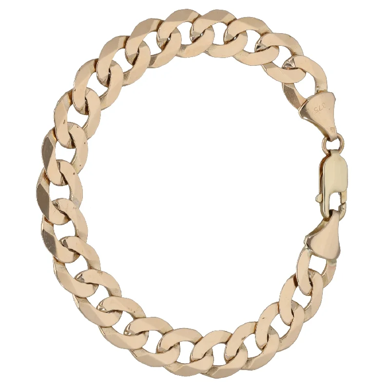 9ct Gold Curb Bracelet