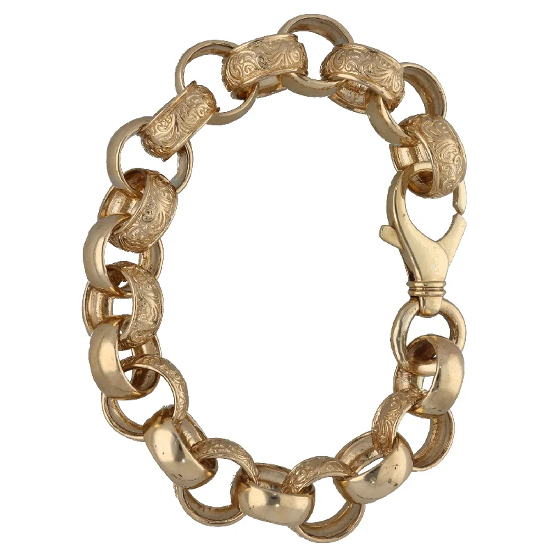 9ct Gold Belcher Bracelet