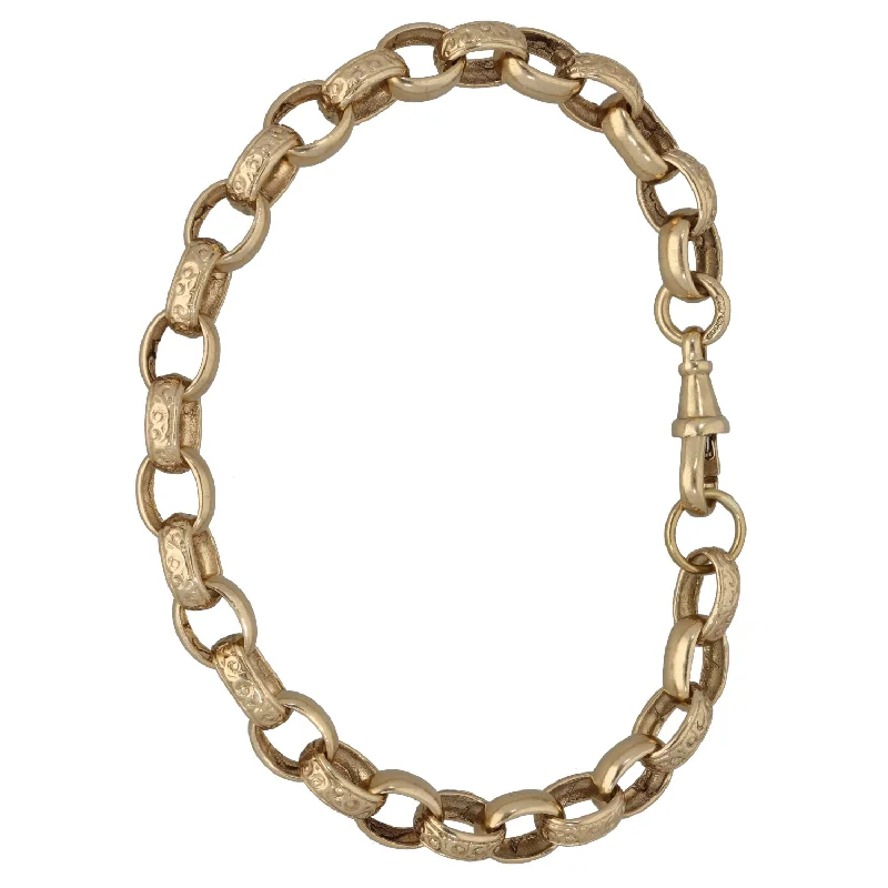 9ct Gold Belcher Bracelet