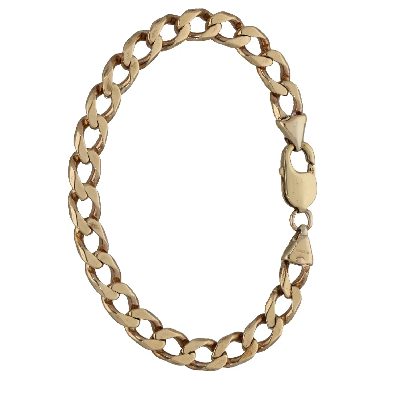 9ct Gold Curb Bracelet