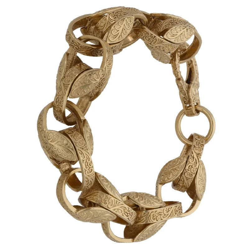 9ct Gold Tulip Bracelet - broken store sending back to jc