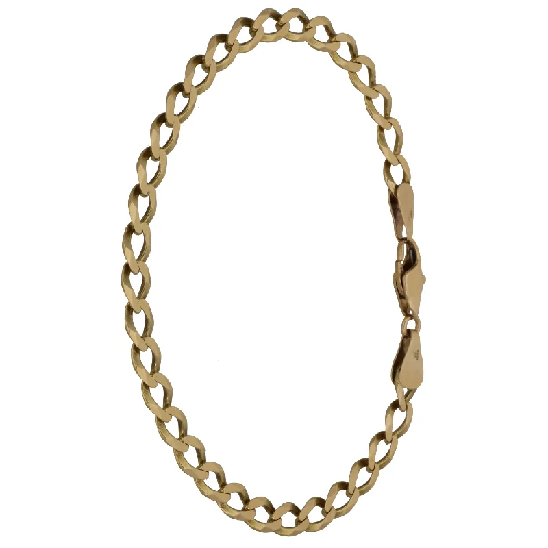 9ct Gold Curb Bracelet