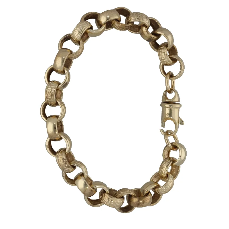 9ct Gold Belcher Bracelet