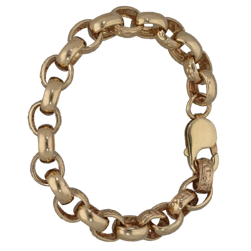 9ct Gold Belcher Bracelet