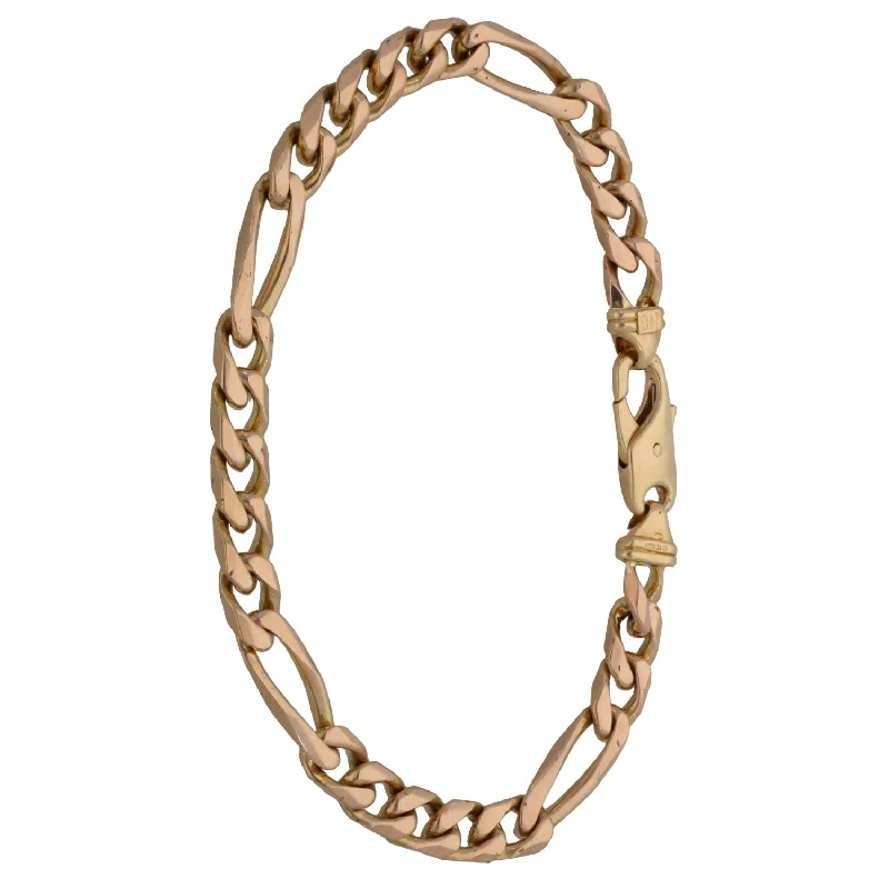 9ct Gold Figaro Bracelet